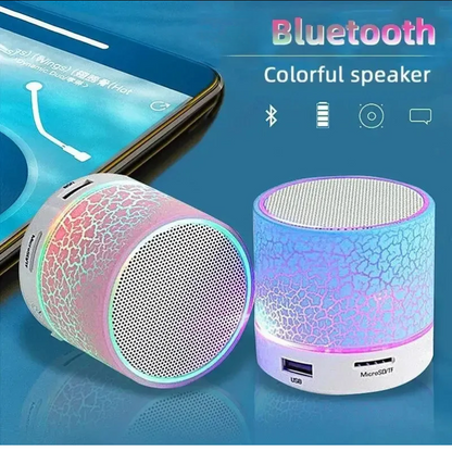 Mini Portable Wireless Bluetooth Speaker with LED