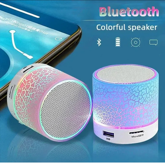 Mini Portable Wireless Bluetooth Speaker with LED