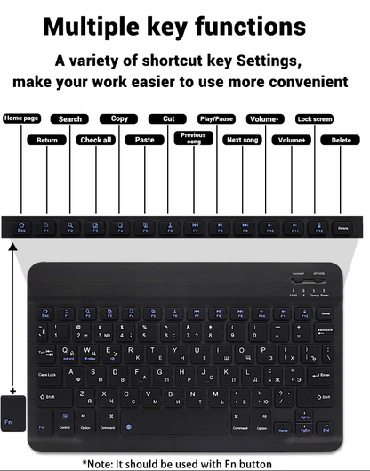 Mini Bluetooth Wireless  Keyboard for iPad Android Windows