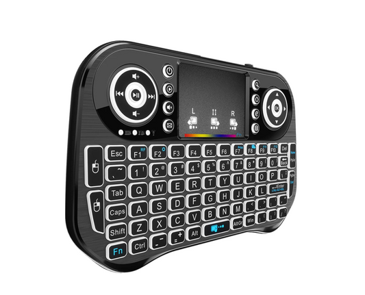 Mini Wireless Bluetooth Keyboard Backlit USB for Android PC
