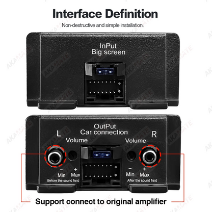 DSP Android Radio 4 Channel Car Amplifier