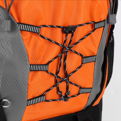 Backpack Mountaineering Nylon 80L Waterproof Hiking Travel