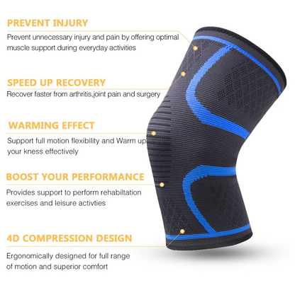 Knee Brace Compression Sleeve Support for Running