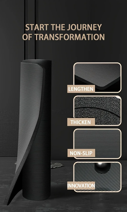 Yoga Mat NBR Non Slip 2cm Thick