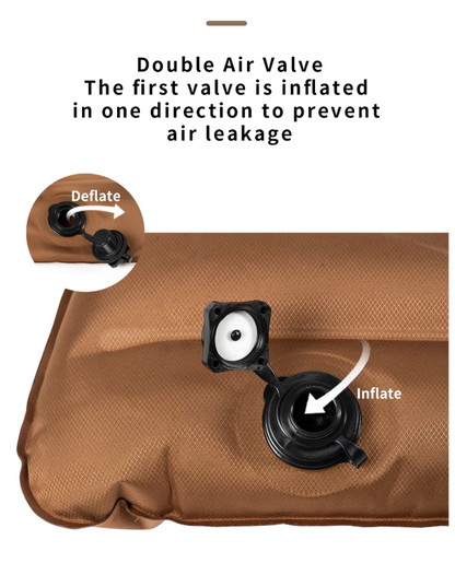Camping Sleeping Pad Double Inflatable Air Bed
