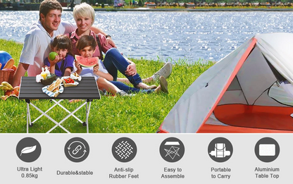 Camping Table Portable Folding Aluminum Outdoor Desk