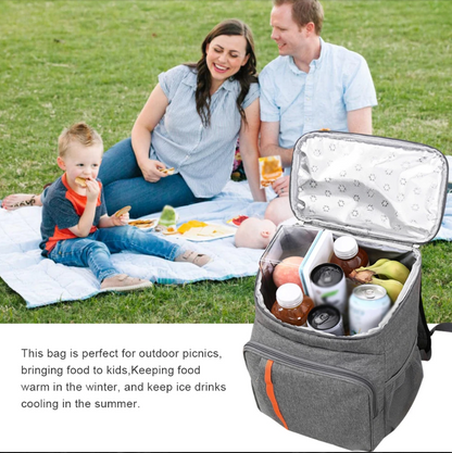 Cooler Bag Large Capacity Insulated Thermal Picnic Backpack