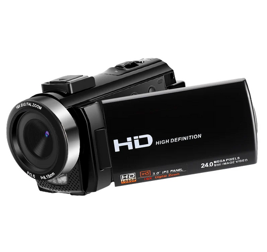 Digital Camera Video Camcorder with Rotating LCD Screen