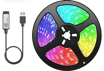 LED Strip Lights RGB Bluetooth Remote USB Flexible Ribbon