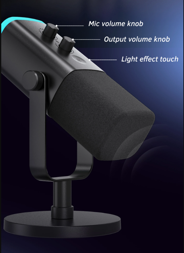 Dynamic Gaming Microphone USB XLR