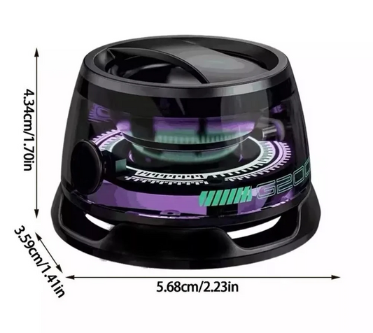 Magnetic Bluetooth Portable Mini Speaker LED Stereo Soundbar