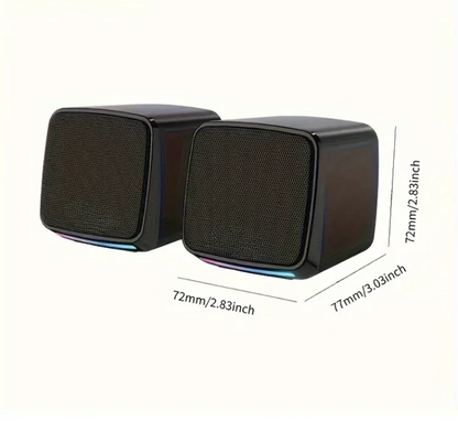 USB Wired 3D Surround Sound Computer Speaker